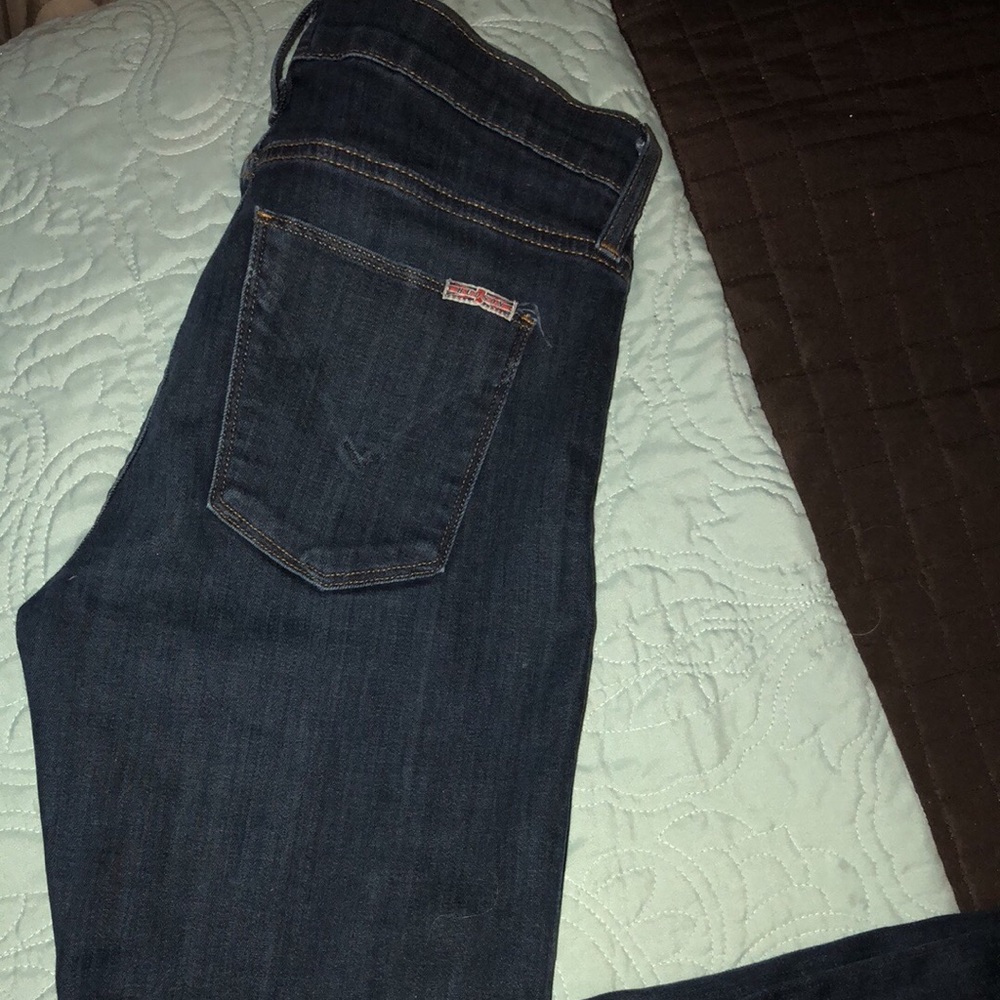 Hudson mid rise skinny jeans! Worn once or twice